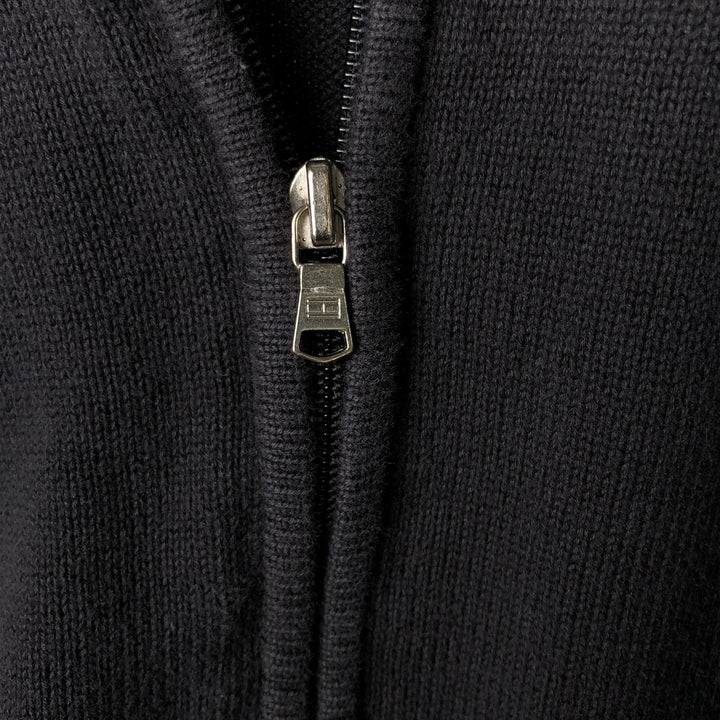 2000'S Tommy Hilfiger Driver's Knit Sweater, Women's XL cotton black type Vintage Second Hand