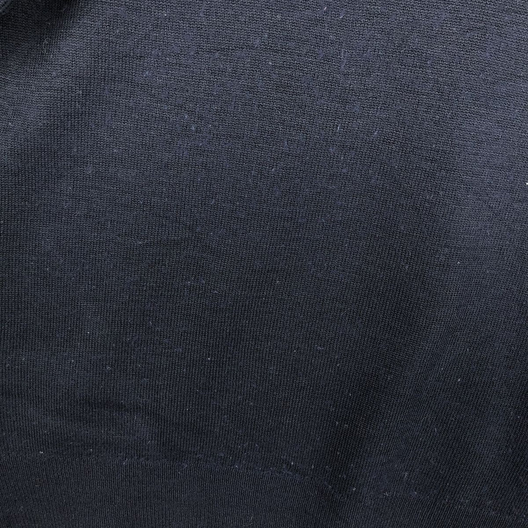 Vintage 1980'S Lacoste Chemise French Lacoste wool and acrylic knit sweater, size 7, men's XXL. wool navy blue type Vintage Second Hand