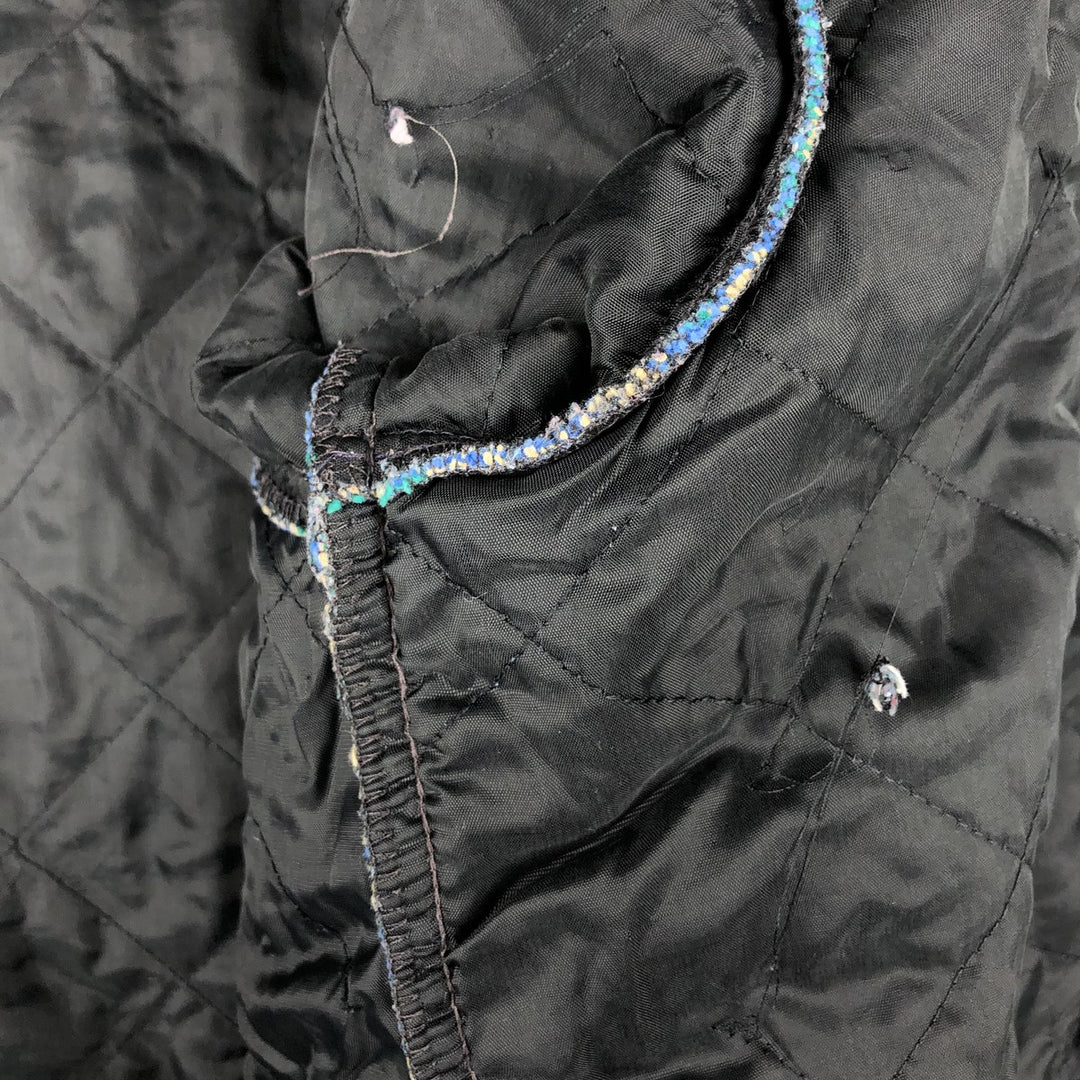 90'S Five Brother Long Sleeve Heavy Flannel Check Shirt Made in USA Men's XL Vintage unclear blue type Vintage Second Hand