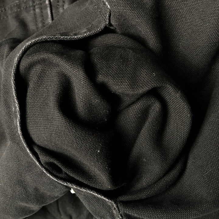 BERNE Active Jacket Type Padded Duck Full Zip Hoodie, Women's Size L cotton black type Vintage Second Hand