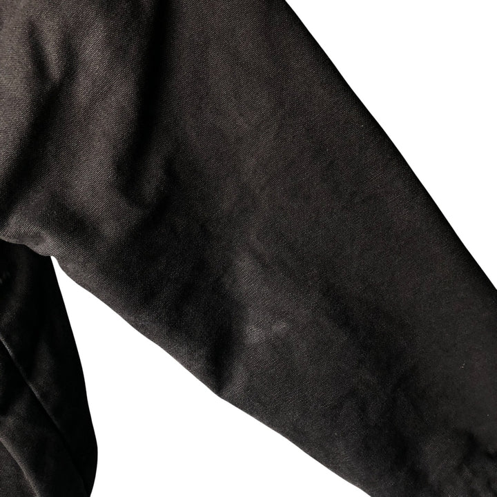 BERNE Active Jacket Type Padded Duck Full Zip Hoodie, Women's Size L cotton black type Vintage Second Hand