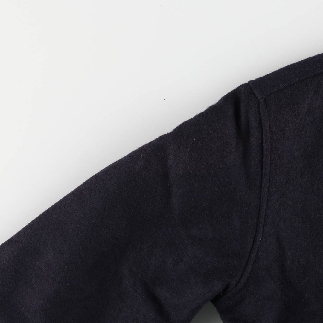 Vintage 1970'S Hutchers padded wool varsity jacket, size L, women's wool navy blue type Vintage Second Hand