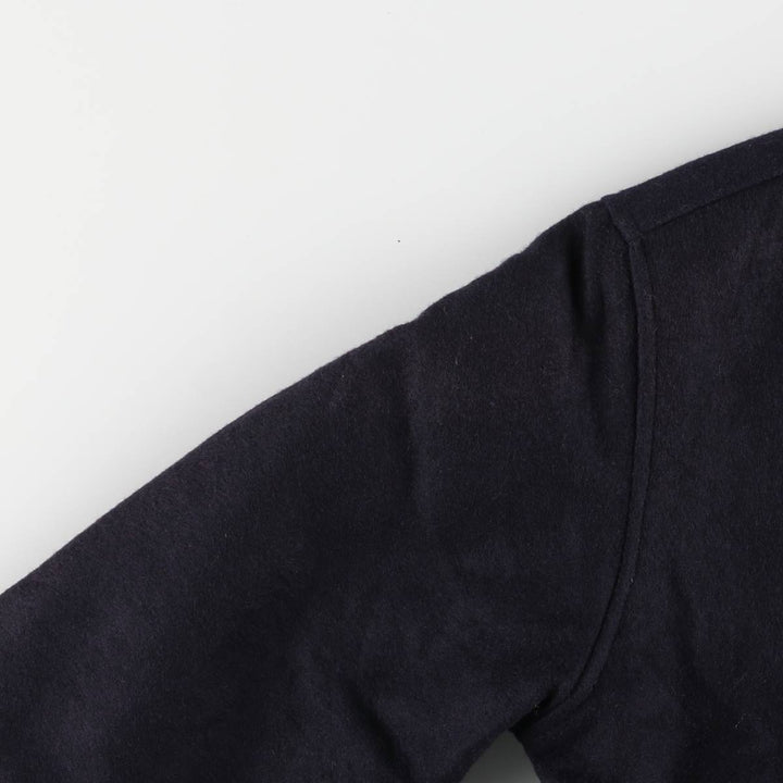 Vintage 1970'S Hutchers padded wool varsity jacket, size L, women's wool navy blue type Vintage Second Hand