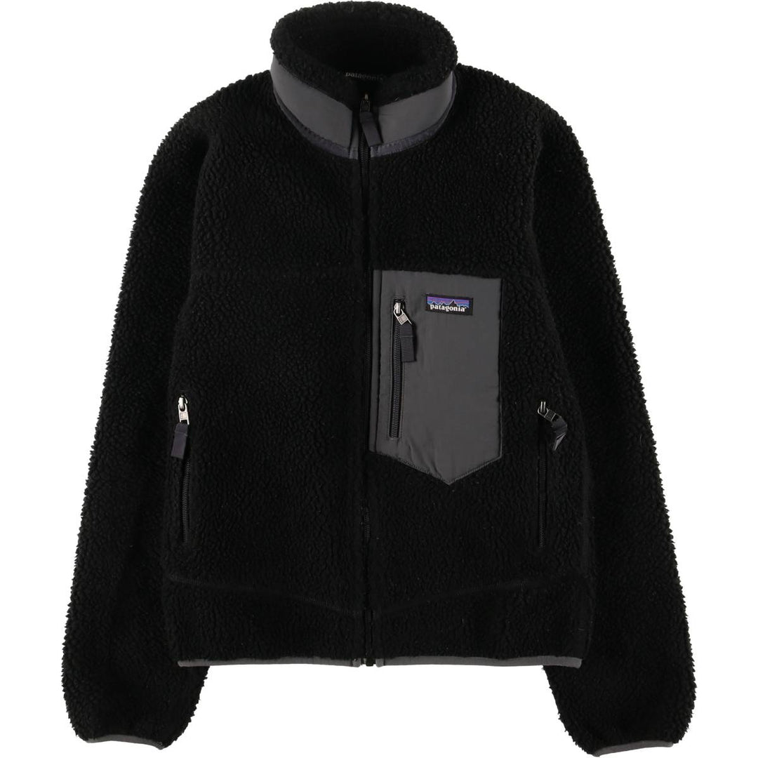 Patagonia Classic Retro-X Fleece Jacket (23056FA18), Men's XXS polyester black type Vintage Second Hand