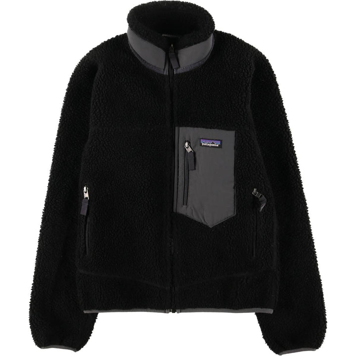 Patagonia Classic Retro-X Fleece Jacket (23056FA18), Men's XXS polyester black type Vintage Second Hand