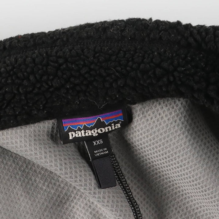 Patagonia Classic Retro-X Fleece Jacket (23056FA18), Men's XXS polyester black type Vintage Second Hand
