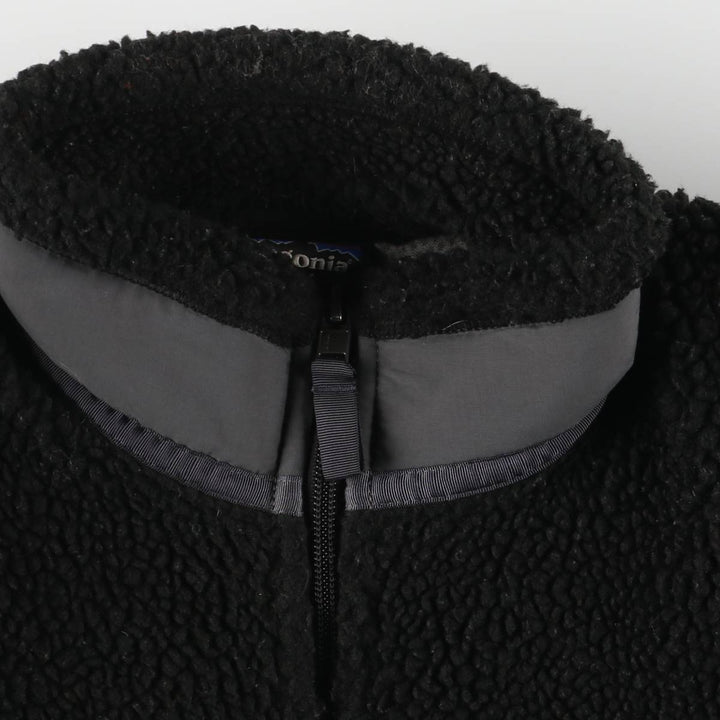 Patagonia Classic Retro-X Fleece Jacket (23056FA18), Men's XXS polyester black type Vintage Second Hand