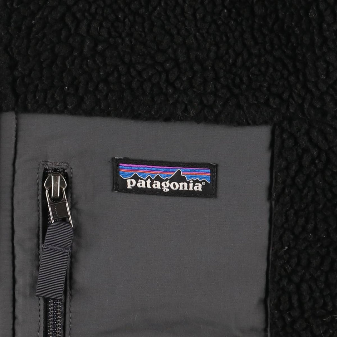 Patagonia Classic Retro-X Fleece Jacket (23056FA18), Men's XXS polyester black type Vintage Second Hand