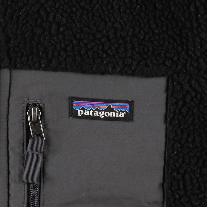 Patagonia Classic Retro-X Fleece Jacket (23056FA18), Men's XXS polyester black type Vintage Second Hand