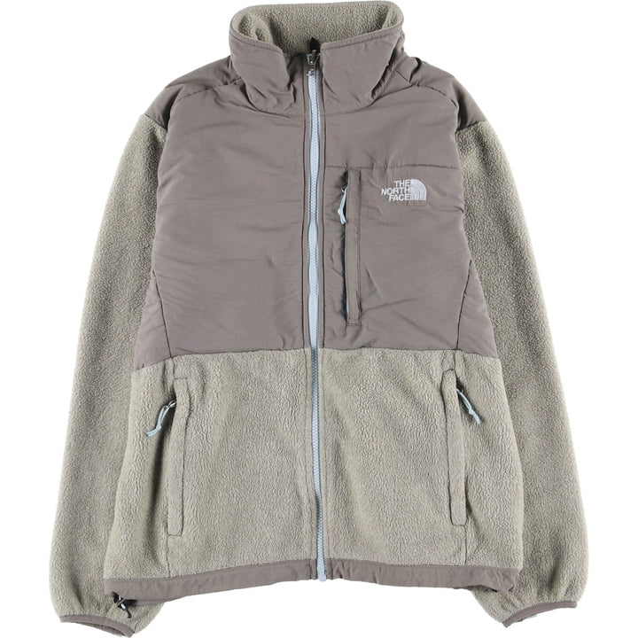 The North Face Denali Jacket, Nylon and Fleece, Women's Size M recycled polyester gray type Vintage Second Hand