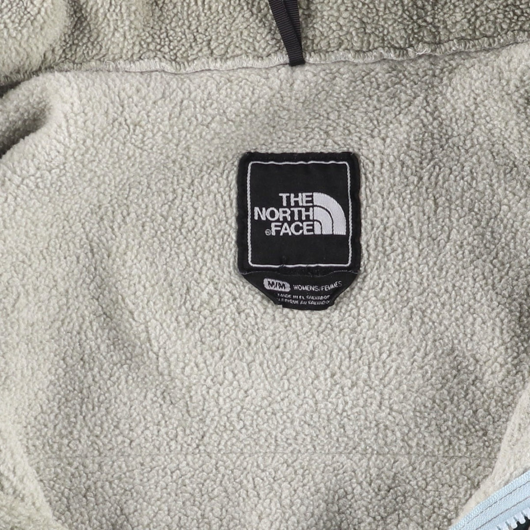 The North Face Denali Jacket, Nylon and Fleece, Women's Size M recycled polyester gray type Vintage Second Hand