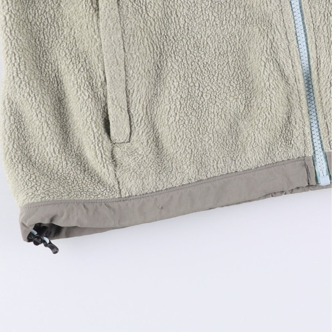 The North Face Denali Jacket, Nylon and Fleece, Women's Size M recycled polyester gray type Vintage Second Hand