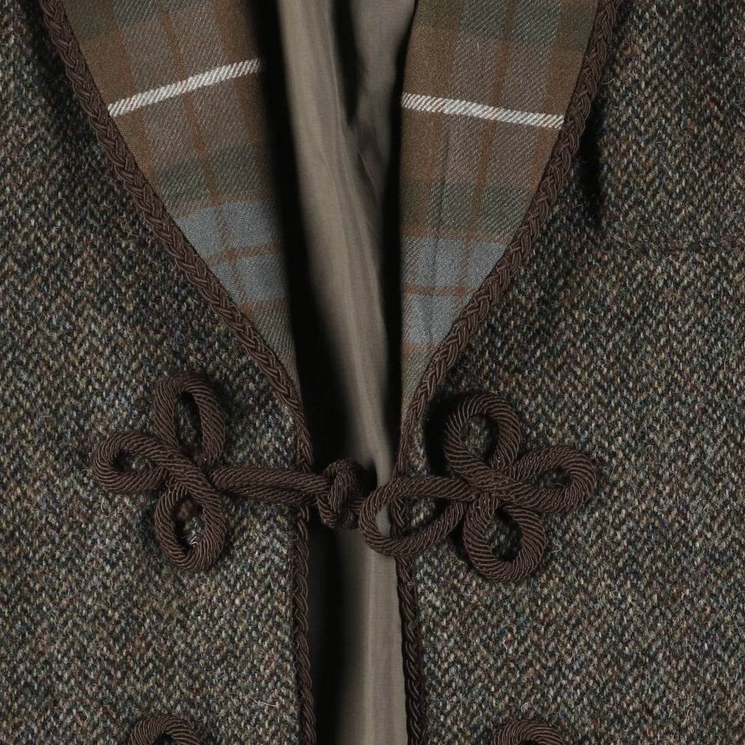 Vintage 90'S Ralph Lauren herringbone wool half coat, made in the USA, size M. wool brown type Vintage Second Hand