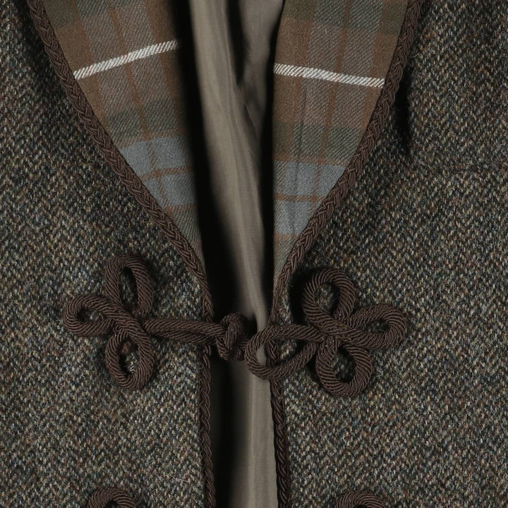 Vintage 90'S Ralph Lauren herringbone wool half coat, made in the USA, size M. wool brown type Vintage Second Hand