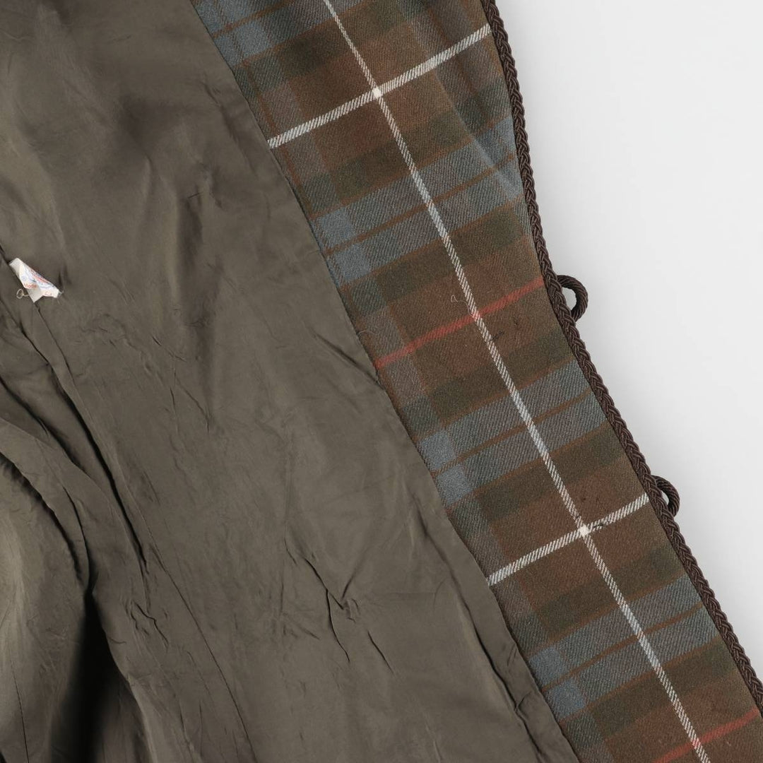 Vintage 90'S Ralph Lauren herringbone wool half coat, made in the USA, size M. wool brown type Vintage Second Hand