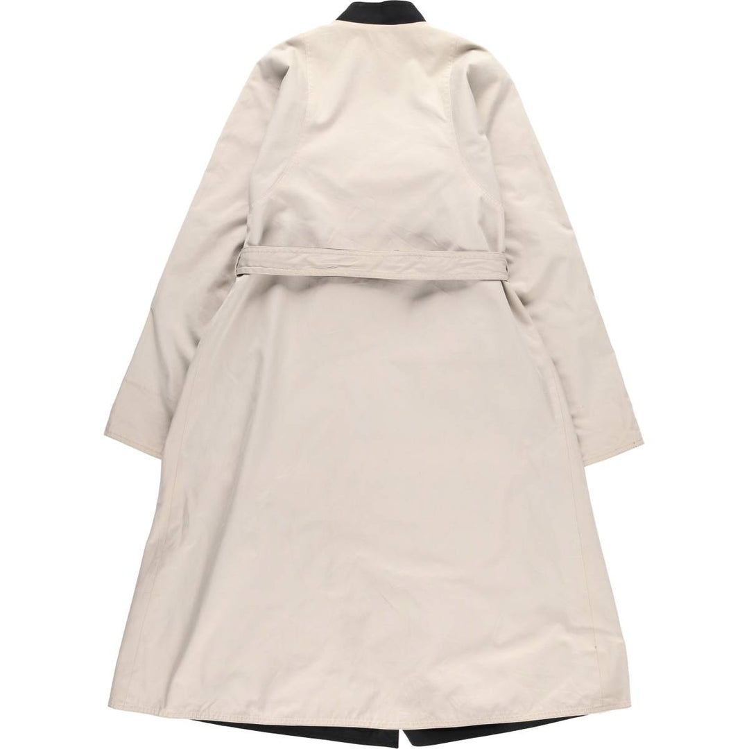 Malber Reversible Stand Collar Balmacaan Coat, Women's, Size M polyester black type Vintage Second Hand