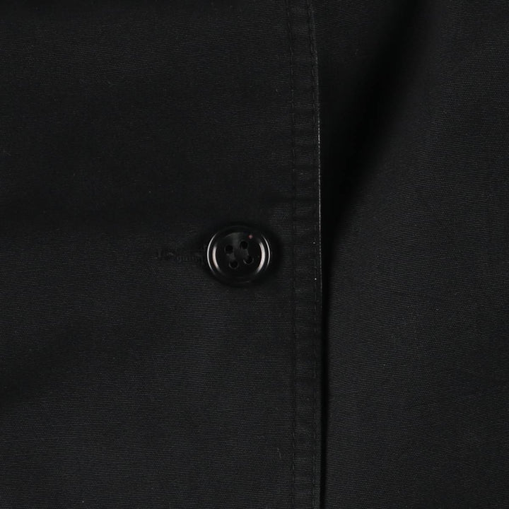 Malber Reversible Stand Collar Balmacaan Coat, Women's, Size M polyester black type Vintage Second Hand
