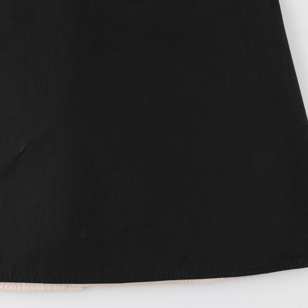Malber Reversible Stand Collar Balmacaan Coat, Women's, Size M polyester black type Vintage Second Hand