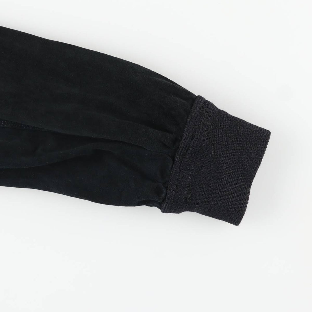 Romagnoli suede leather jacket, made in Italy, men's size XL unclear black type Vintage Second Hand