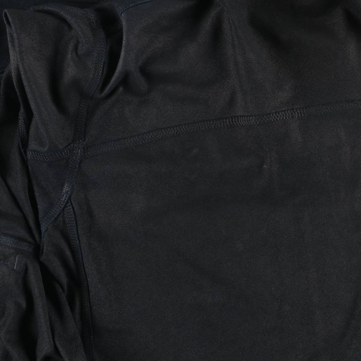 Romagnoli suede leather jacket, made in Italy, men's size XL unclear black type Vintage Second Hand