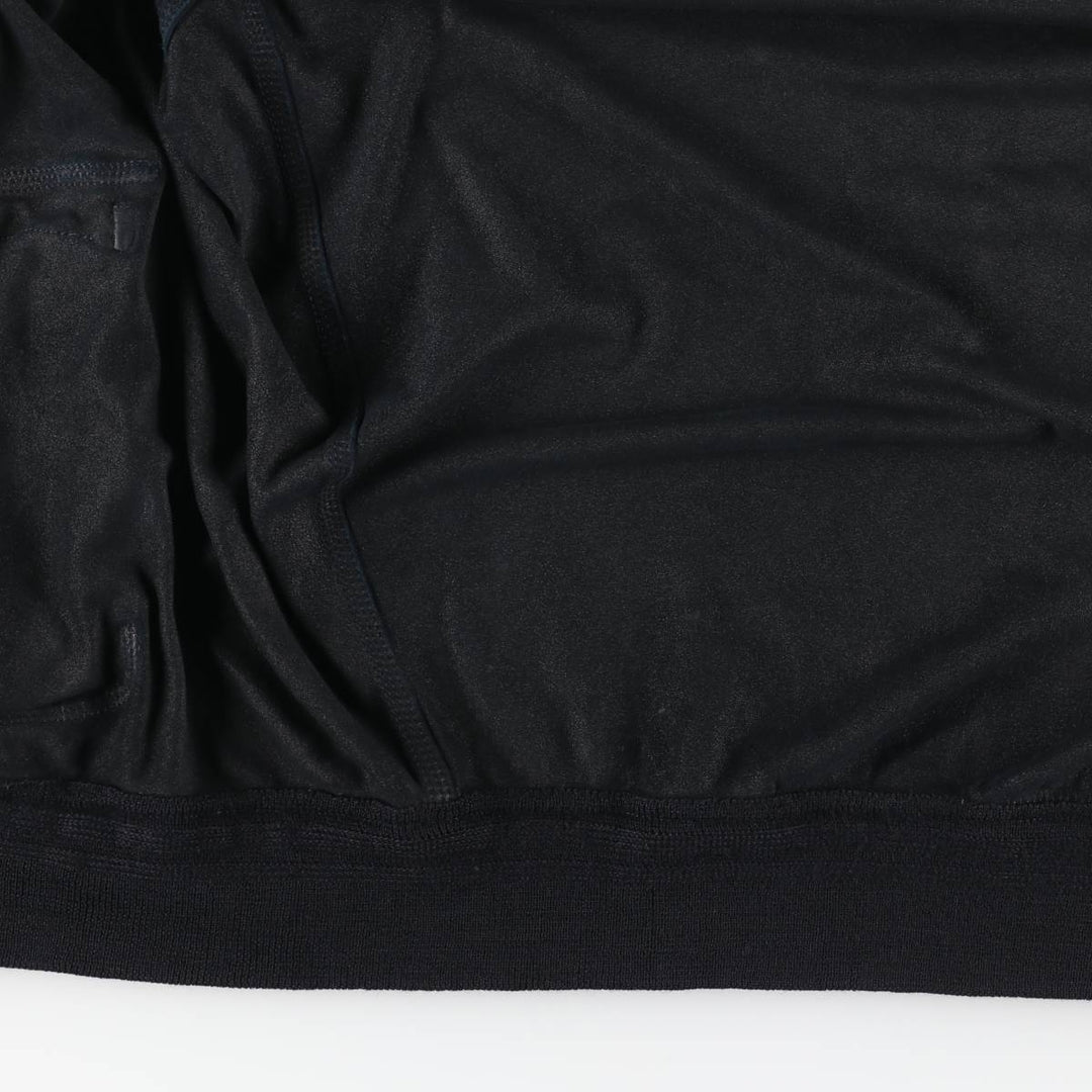 Romagnoli suede leather jacket, made in Italy, men's size XL unclear black type Vintage Second Hand
