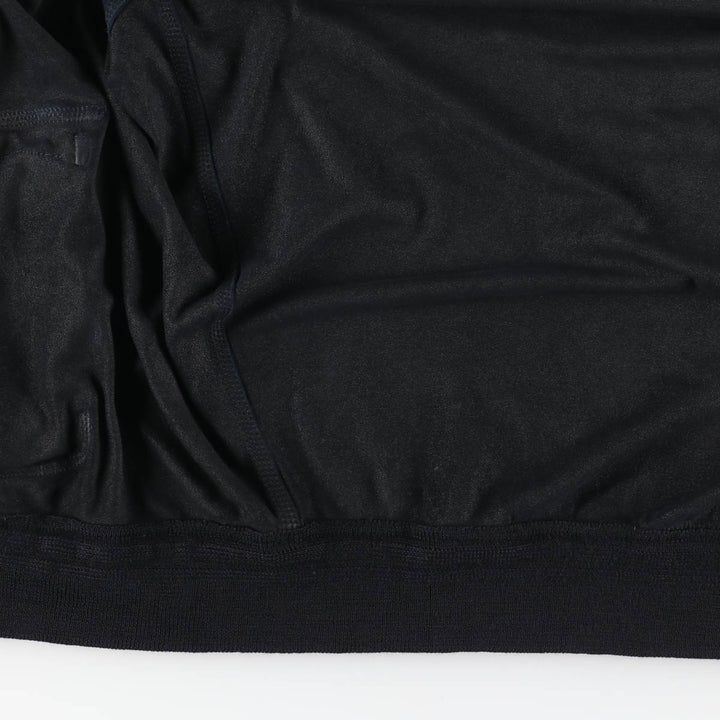 Romagnoli suede leather jacket, made in Italy, men's size XL unclear black type Vintage Second Hand