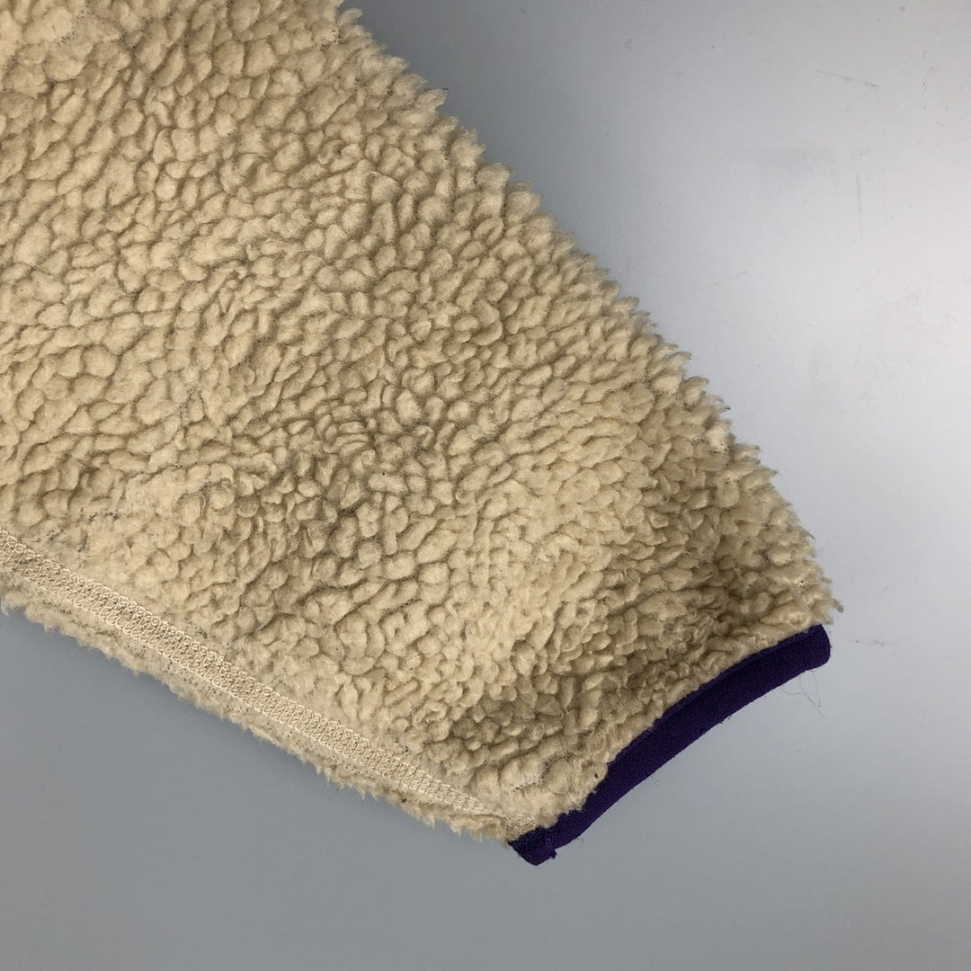 Patagonia Classic Retro-X Fleece Jacket (23073FA15), Women's Size Small polyester ivory Vintage Second Hand