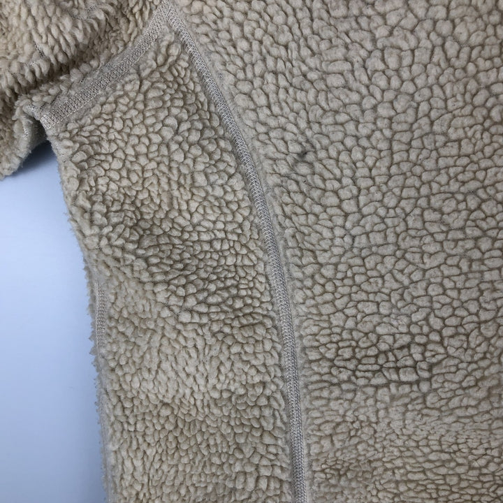 Patagonia Classic Retro-X Fleece Jacket (23073FA15), Women's Size Small polyester ivory Vintage Second Hand