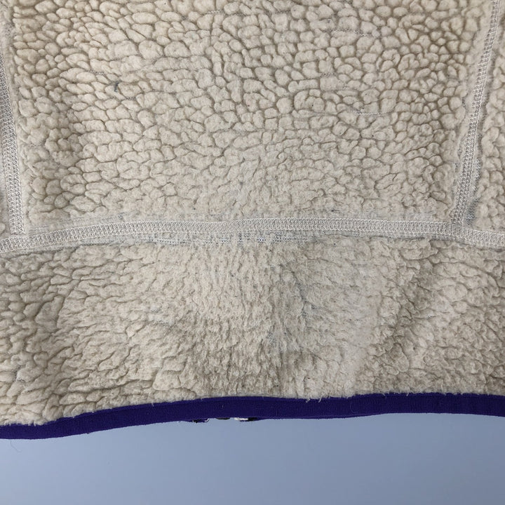 Patagonia Classic Retro-X Fleece Jacket (23073FA15), Women's Size Small polyester ivory Vintage Second Hand