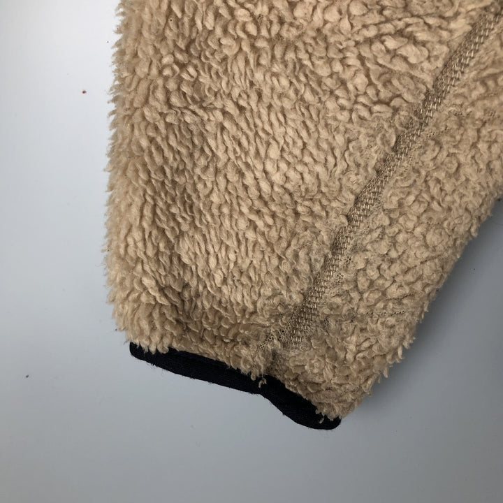 90'S Vintage Patagonia PEF Fleece Jacket, Made in USA, Women's Size XS polyester Beige type Vintage Second Hand