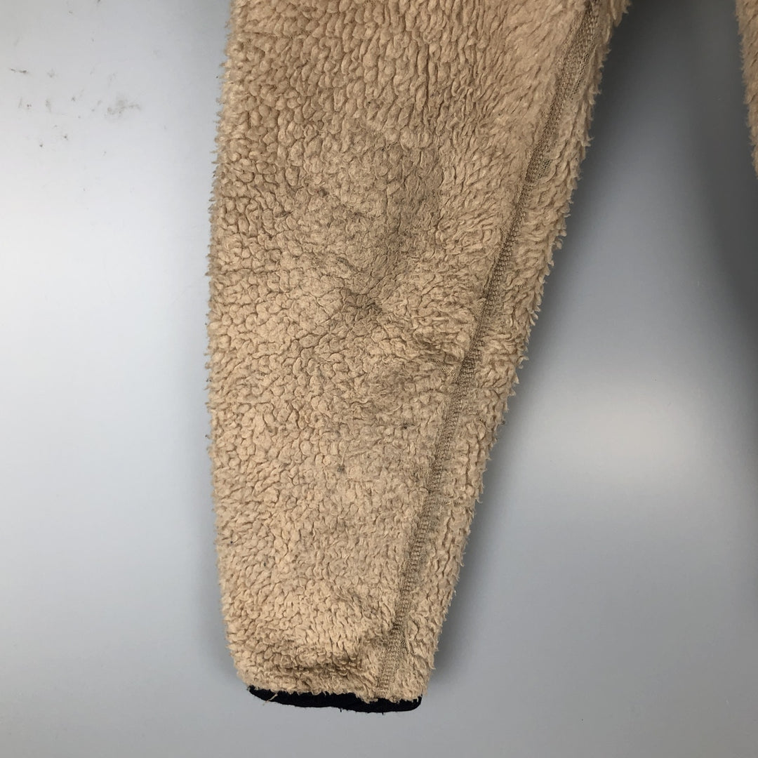 90'S Vintage Patagonia PEF Fleece Jacket, Made in USA, Women's Size XS polyester Beige type Vintage Second Hand
