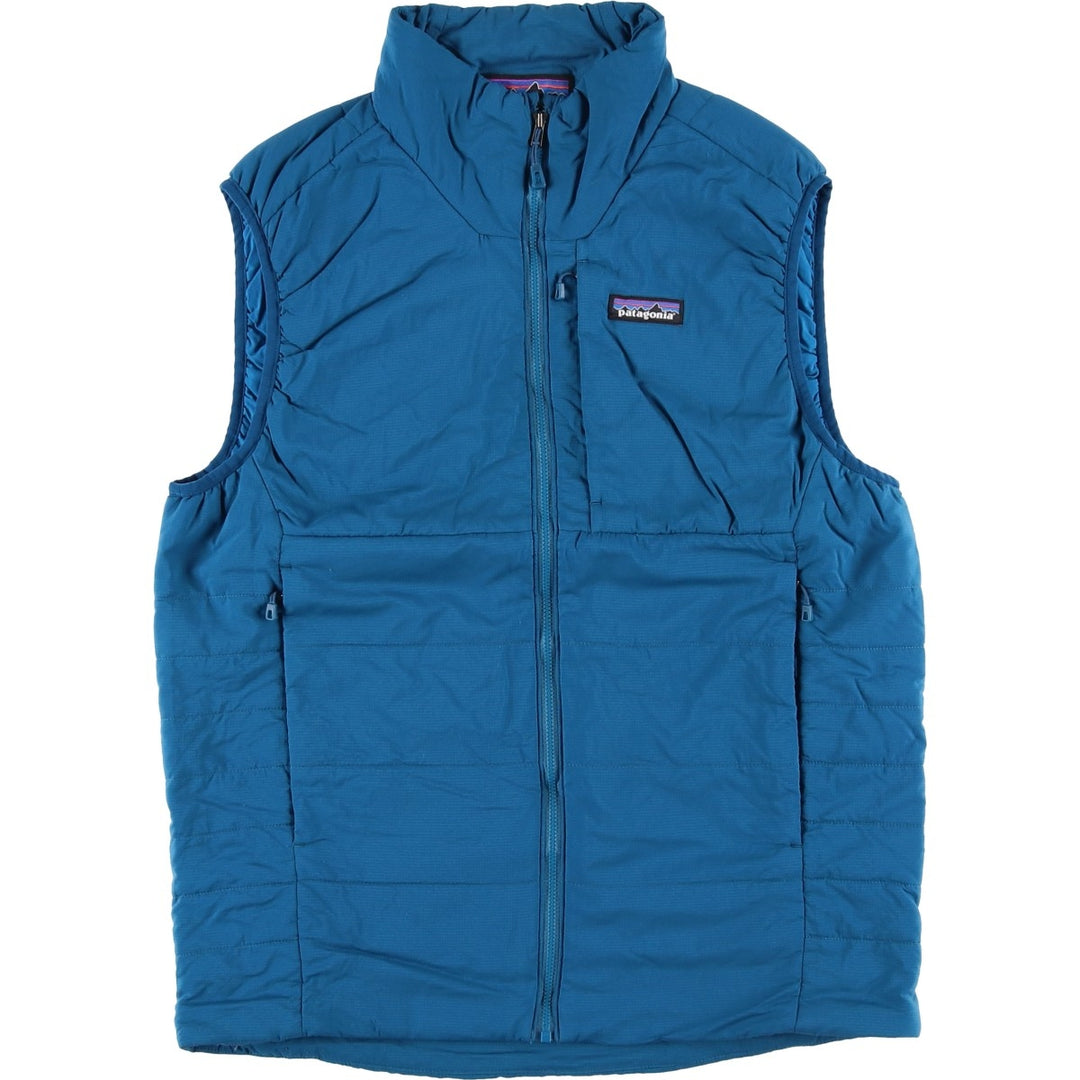 Patagonia STY84271FA18 Padded Vest, Men's Size M Nylon blue type Vintage Second Hand