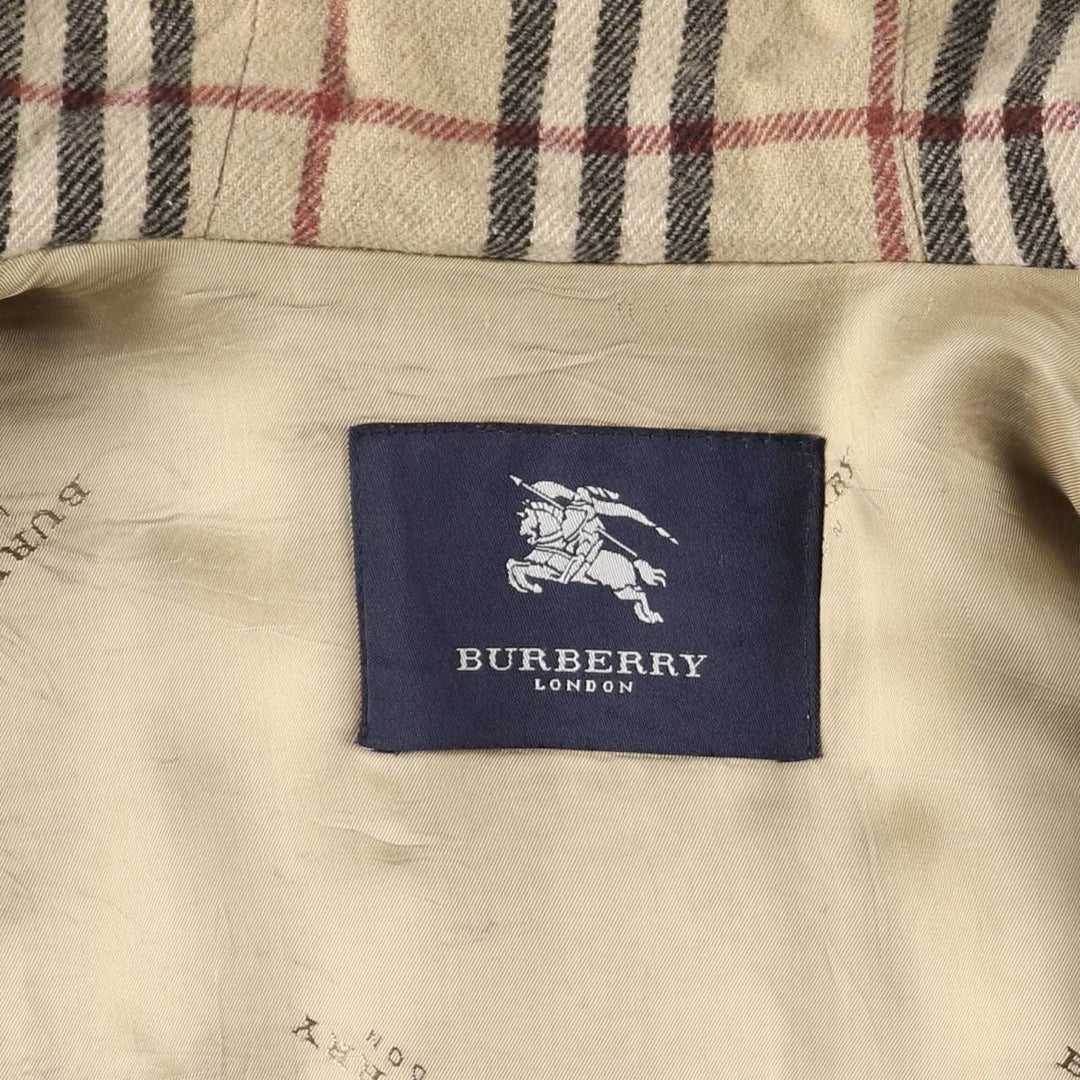 Burberry's BURBERRY LONDON Duffle Coat, Men's Size L wool brown type Vintage Second Hand