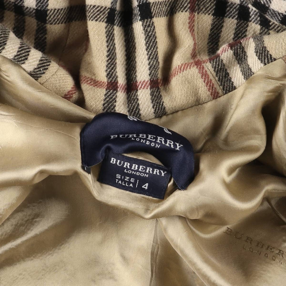 Burberry's BURBERRY LONDON Duffle Coat, Men's Size L wool brown type Vintage Second Hand