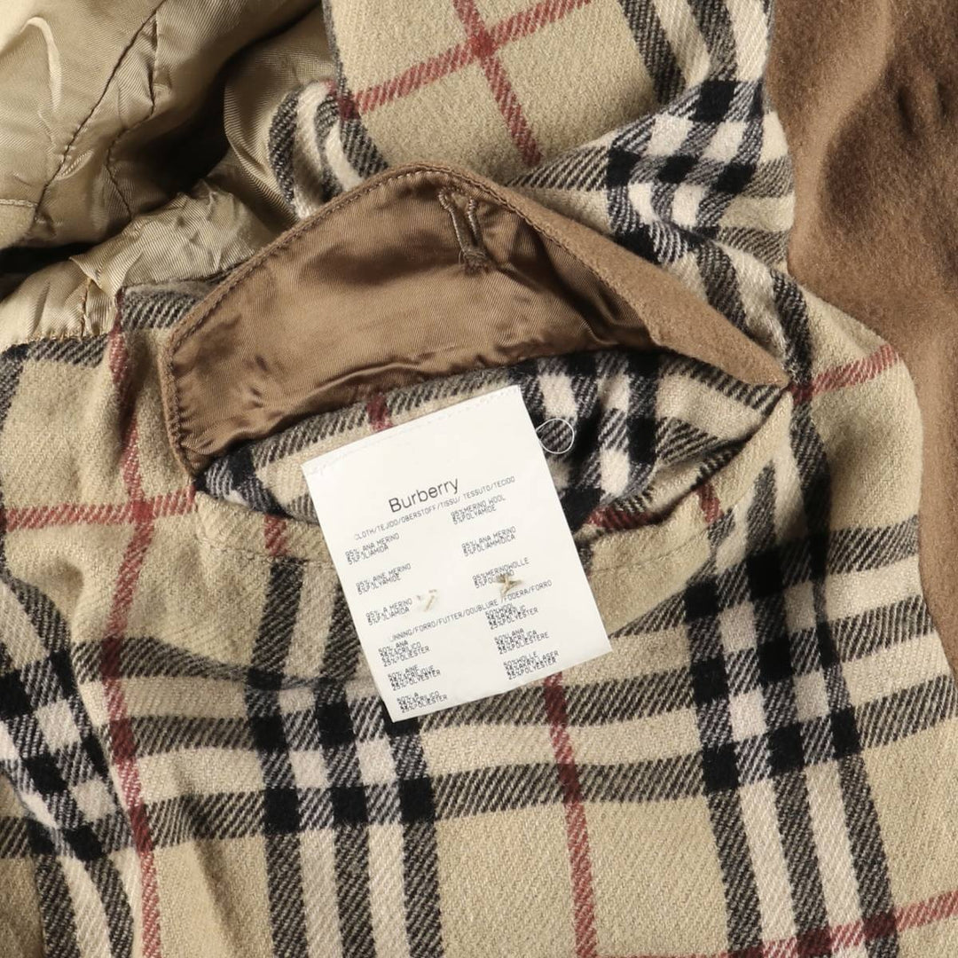 Burberry's BURBERRY LONDON Duffle Coat, Men's Size L wool brown type Vintage Second Hand