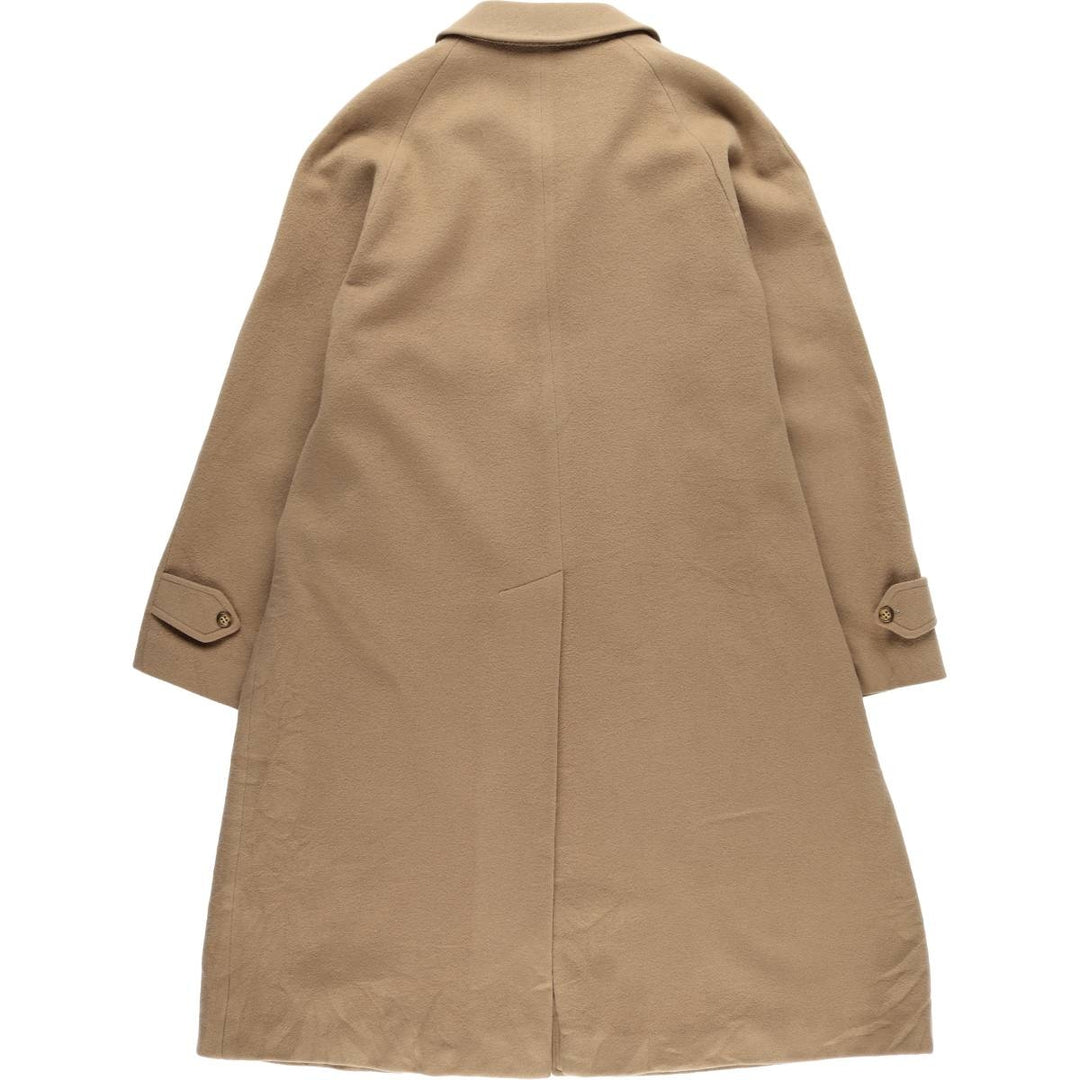 Burberry's wool long coat, made in Spain, men's size L wool Beige type Vintage Second Hand