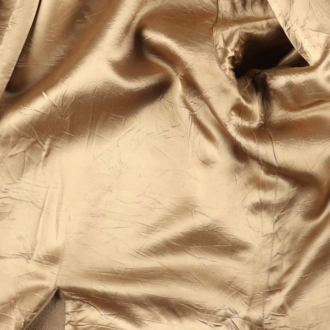 Burberry's wool long coat, made in Spain, men's size L wool Beige type Vintage Second Hand