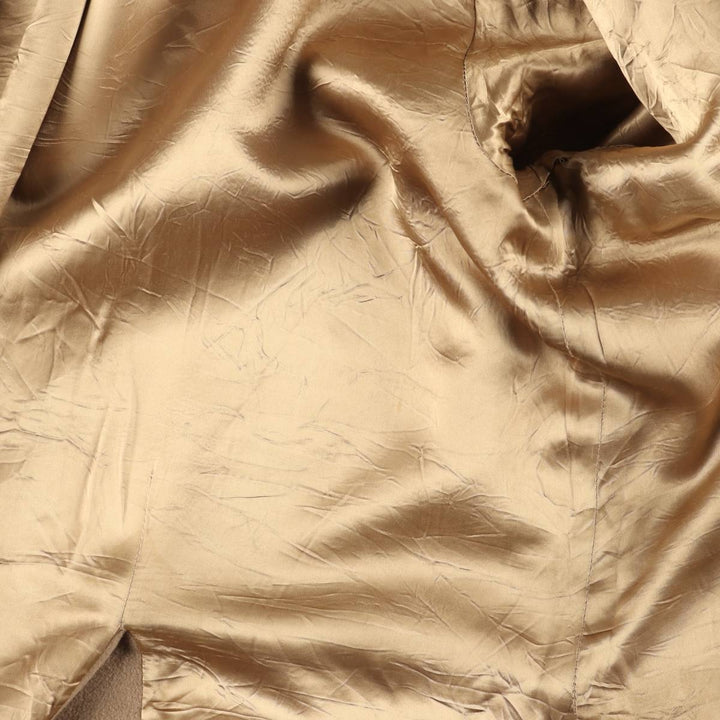 Burberry's wool long coat, made in Spain, men's size L wool Beige type Vintage Second Hand