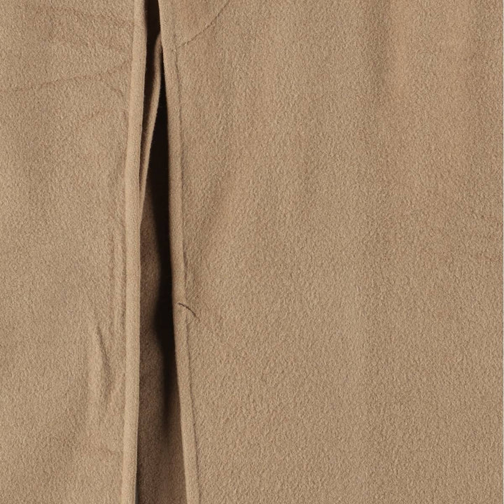 Burberry's wool long coat, made in Spain, men's size L wool Beige type Vintage Second Hand