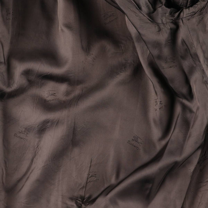 Burberry's Balmacaan coat, men's XL size wool Charcoal Vintage Second Hand