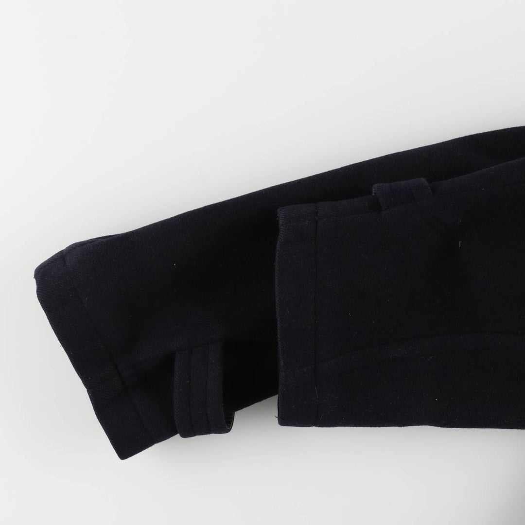 Burberry's Duffle Coat, Men's Size XL wool navy blue type Vintage Second Hand