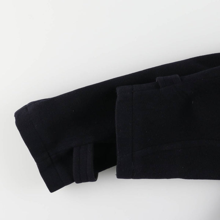 Burberry's Duffle Coat, Men's Size XL wool navy blue type Vintage Second Hand