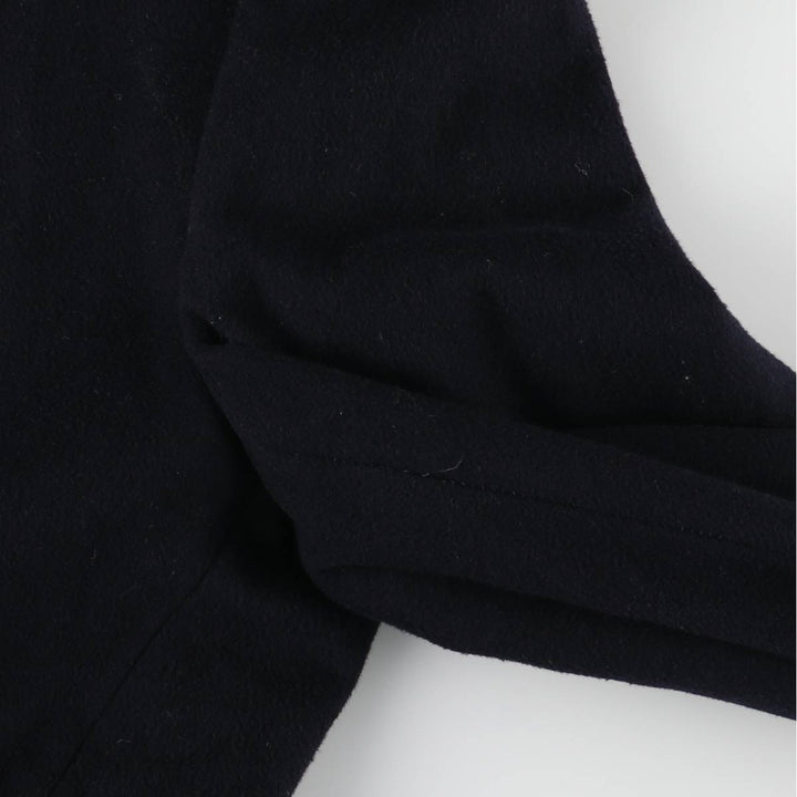 Yves Saint Laurent Diffusion Hommes Cashmere Coat, Chesterfield Coat, Men's XL Cashmere navy blue type Vintage Second Hand