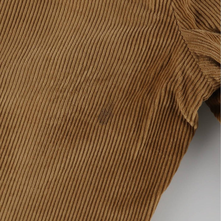 Brooks Brothers ELLIOT Two-Puck Wide-Rib Corduroy Pants, Men's, Size W35 cotton brown type Vintage Second Hand