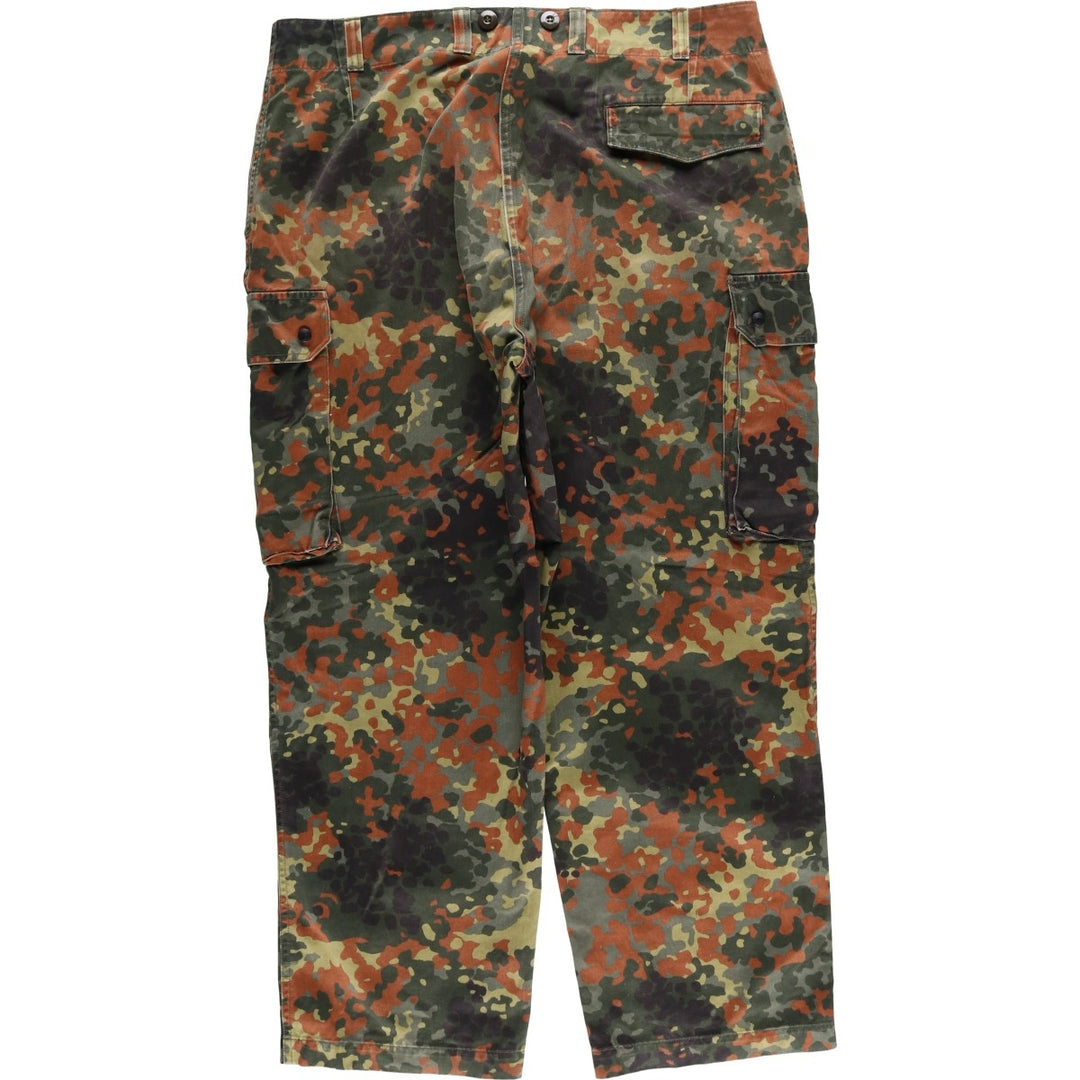 Camouflage Flector Camo Military Cargo Pants Men's Size W37 unclear Khaki type Vintage Second Hand