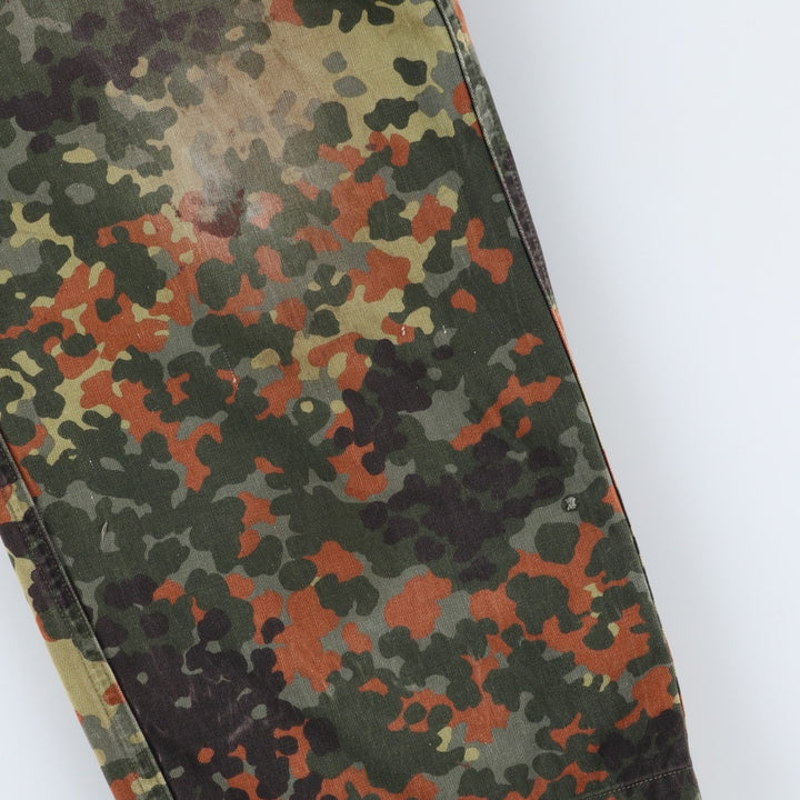 Camouflage Flector Camo Military Cargo Pants Men's Size W37 unclear Khaki type Vintage Second Hand