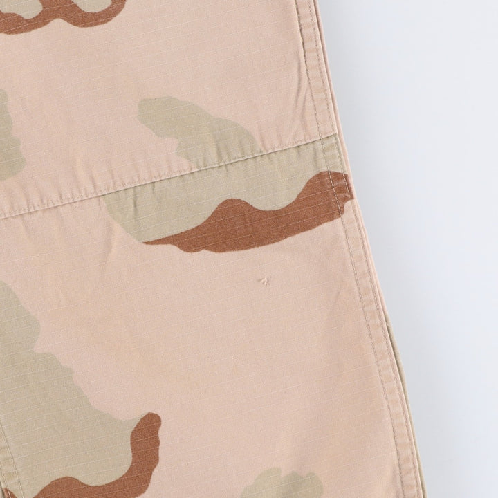 Authentic 2000'S US military camouflage Pattern 3C Desert Camo military cargo and combat pants, Made in USA, Medium-Regular, Men's size W32. cotton Khaki type Vintage Second Hand