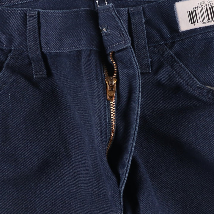 Dickies Work Pants Men's W29 unclear navy blue type Vintage Second Hand