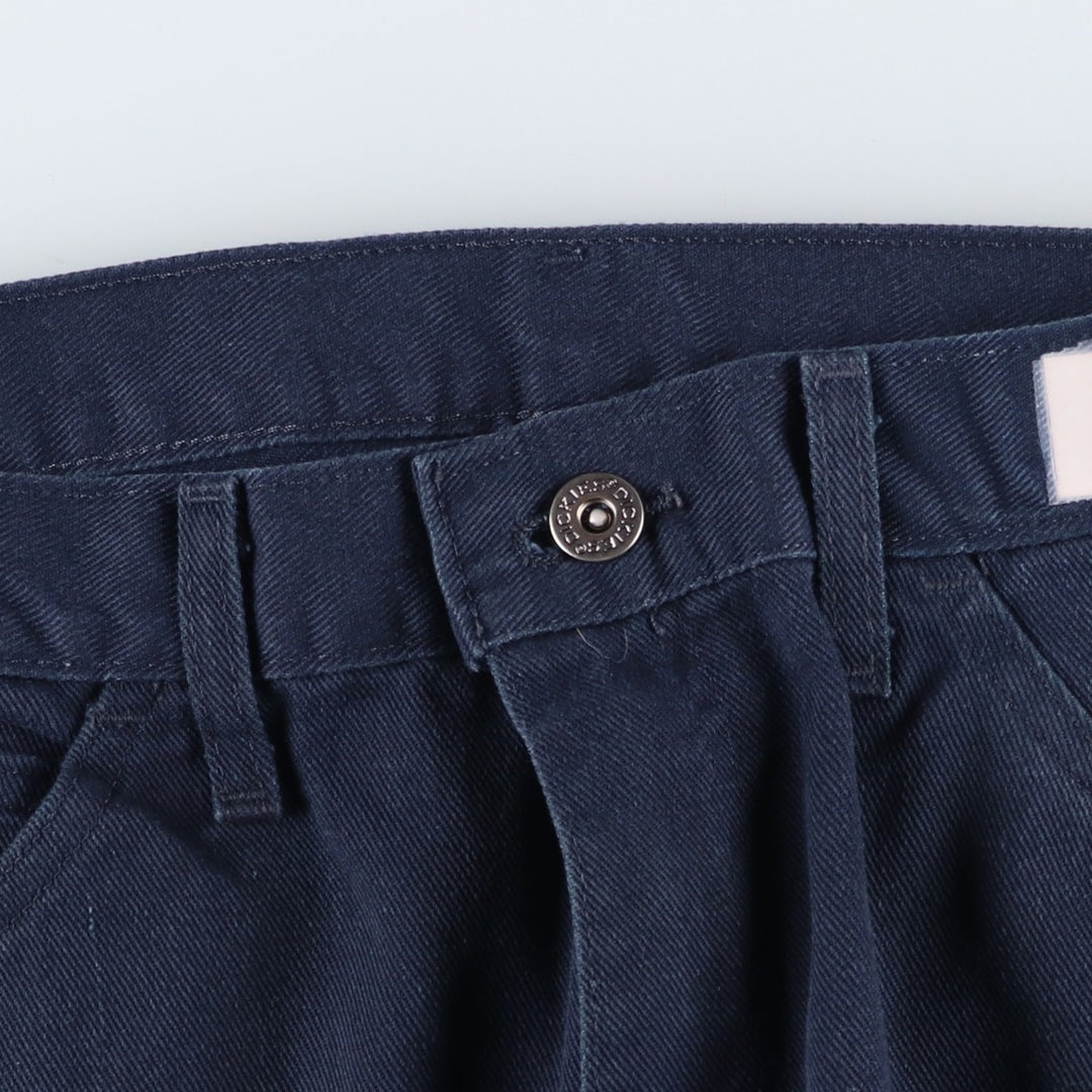 Dickies Work Pants Men's W29 unclear navy blue type Vintage Second Hand