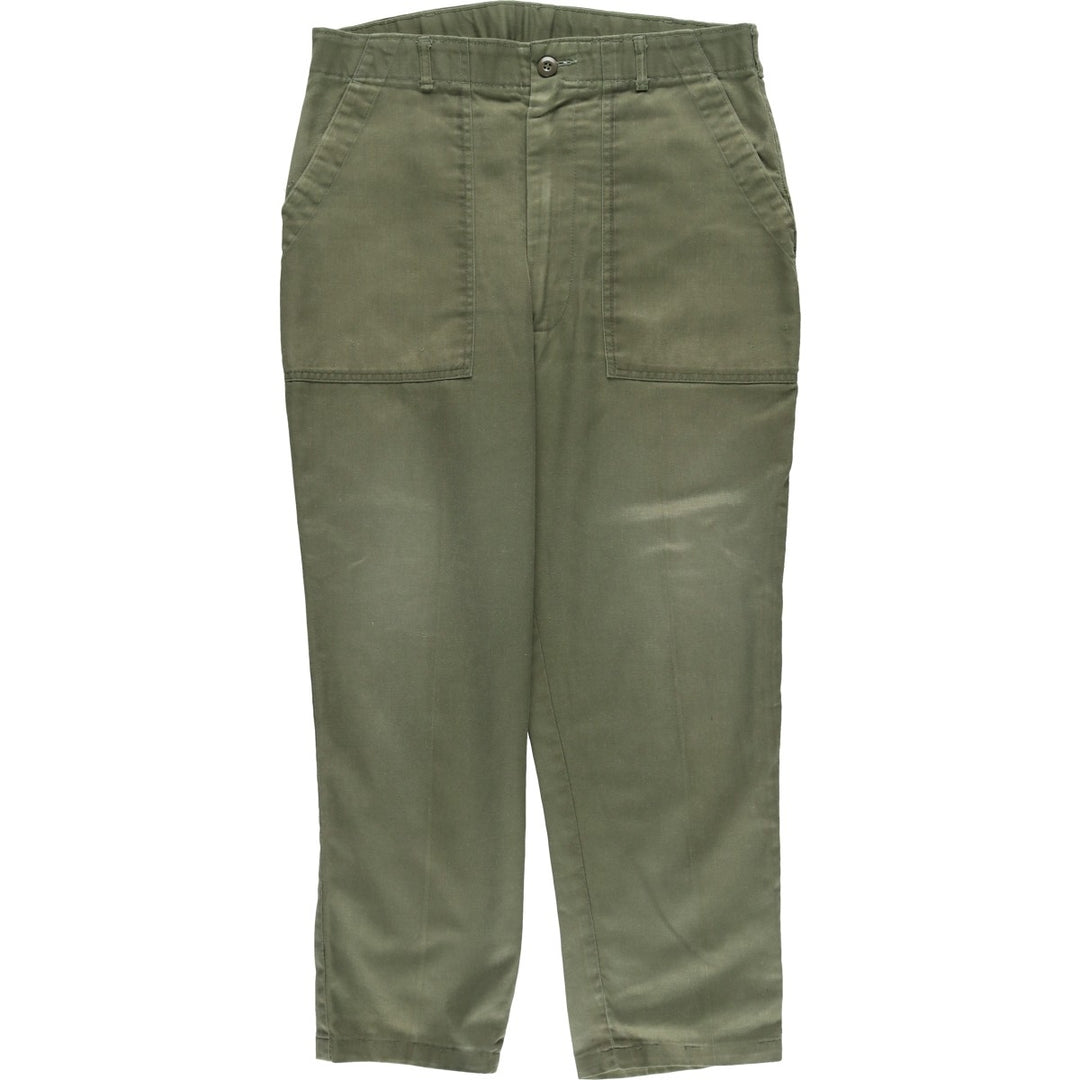 USARMY Military Baker Pants, Made in USA, Size 36x29, Men's Size 34 (equivalent) polyester Khaki type Vintage Second Hand